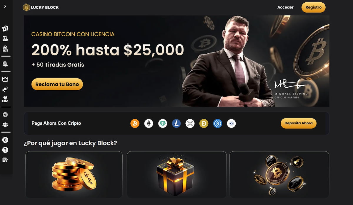 Lucky Block, Mejores casinos con Bitcoin Póker
